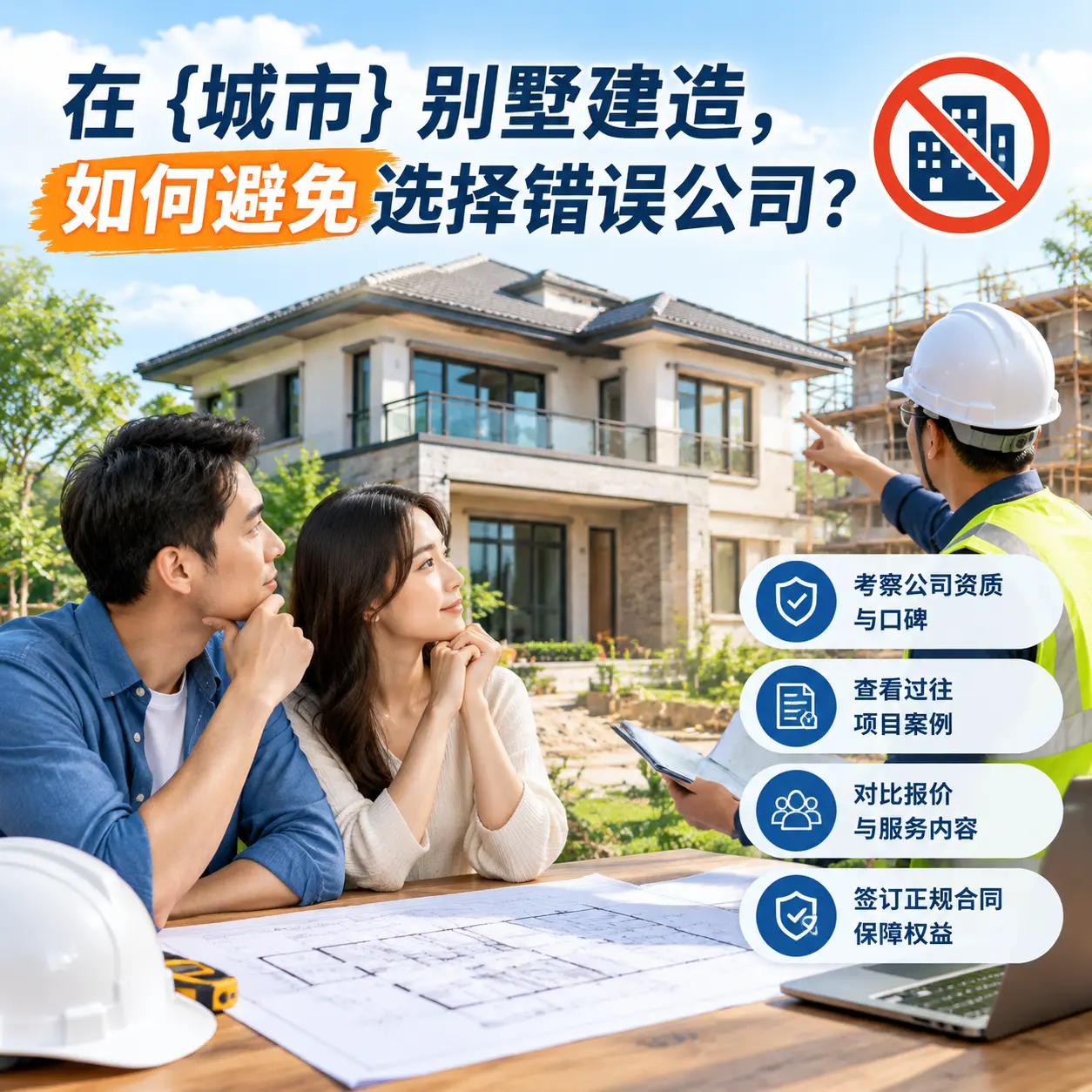 在 三都 别墅建造,如何避免选择错误公司?