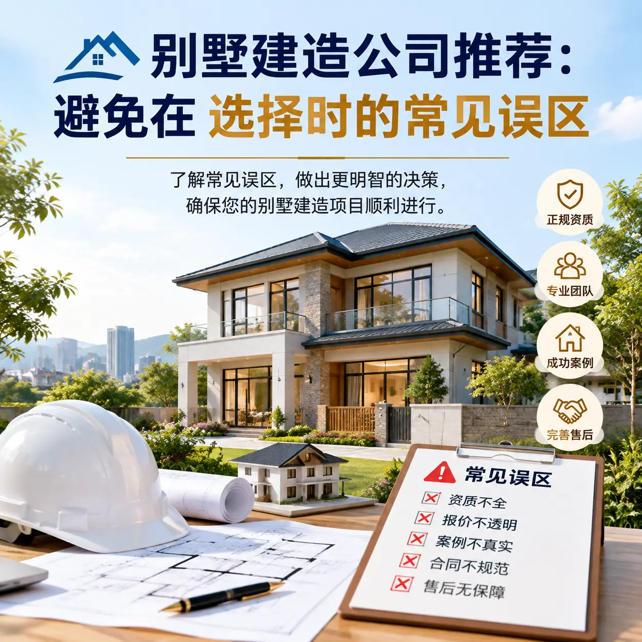 别墅建造公司推荐:避免在 三都 选择时的常见误区