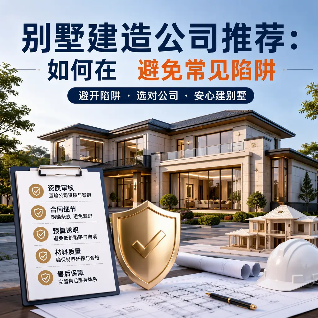 别墅建造公司推荐：如何在 三都 避免常见陷阱