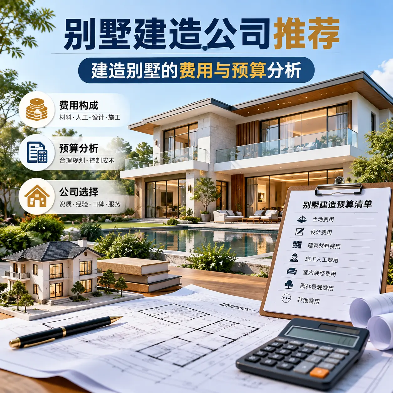 别墅建造公司推荐： 三都 建造别墅的费用与预算分析