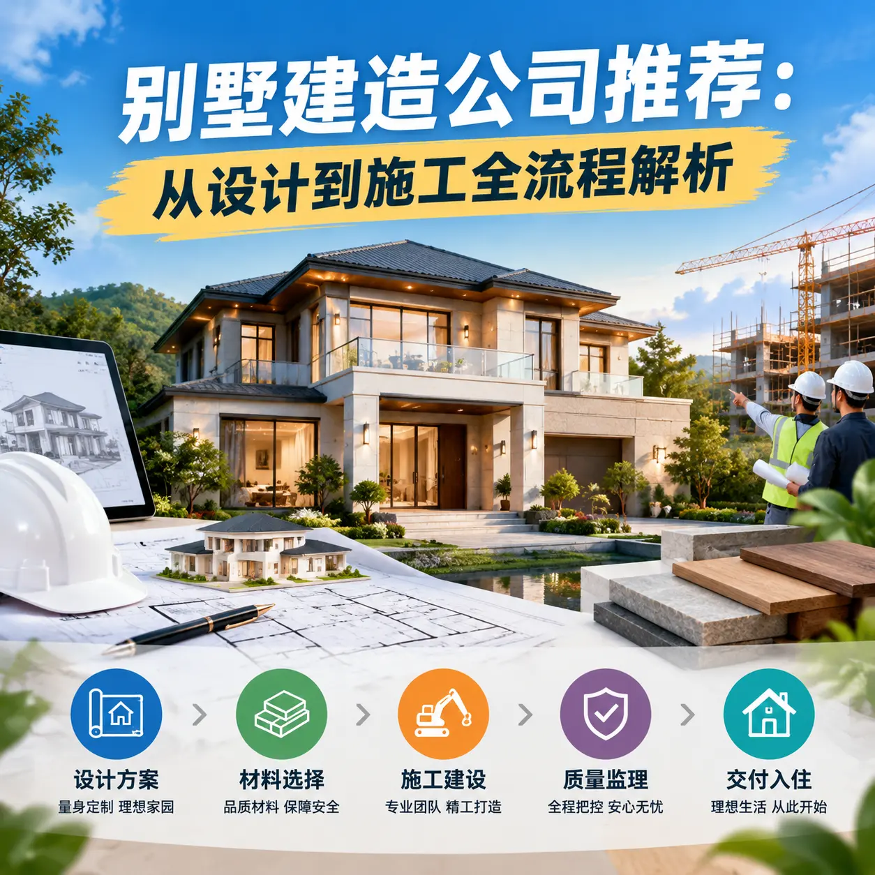 别墅建造公司推荐：从设计到施工全流程解析