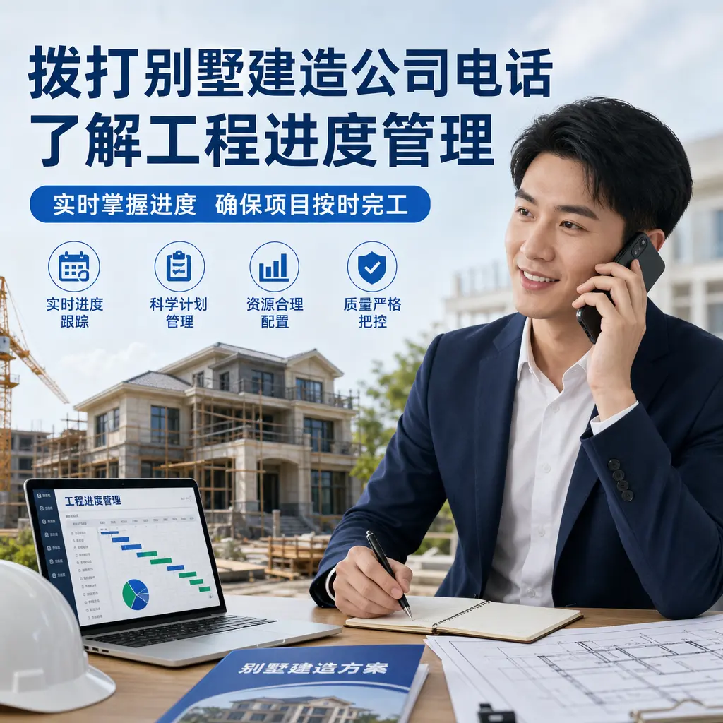 拨打三都别墅建造公司电话,了解工程进度管理