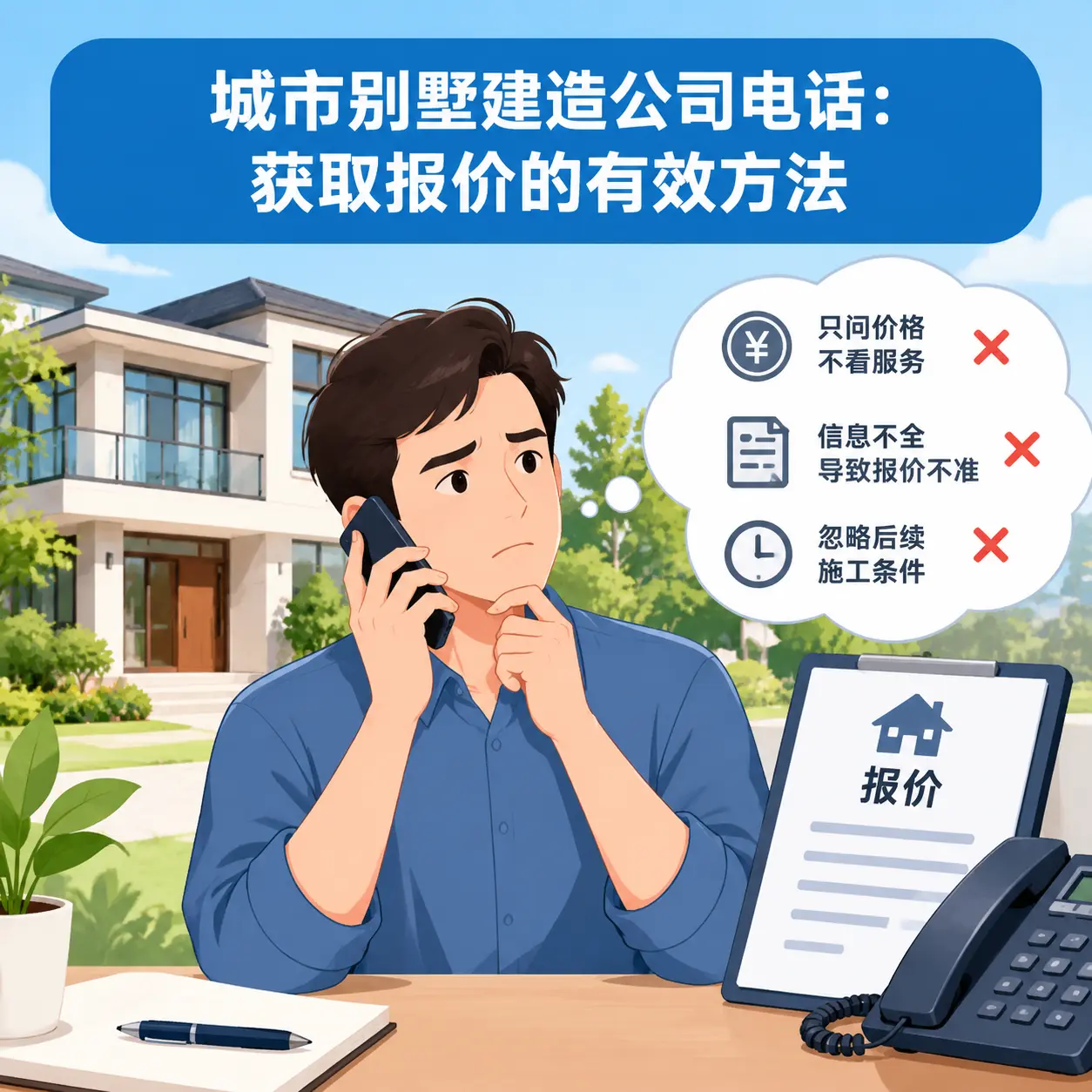 三都别墅建造公司电话:获取报价的有效方法