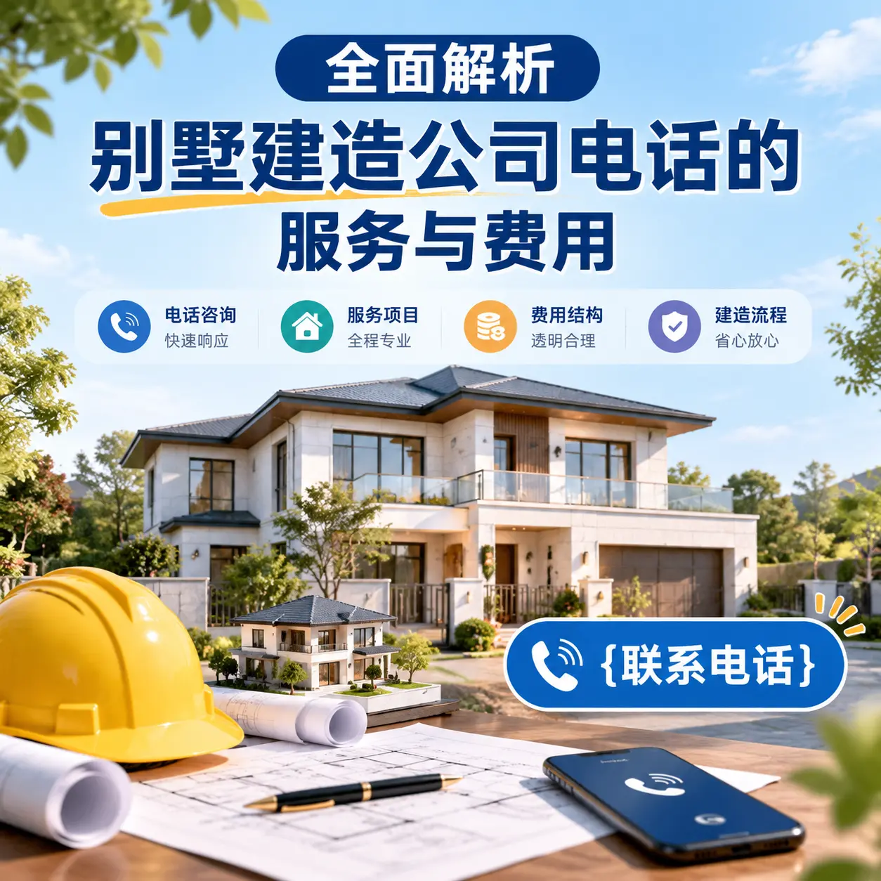 全面解析三都别墅建造公司电话的服务与费用