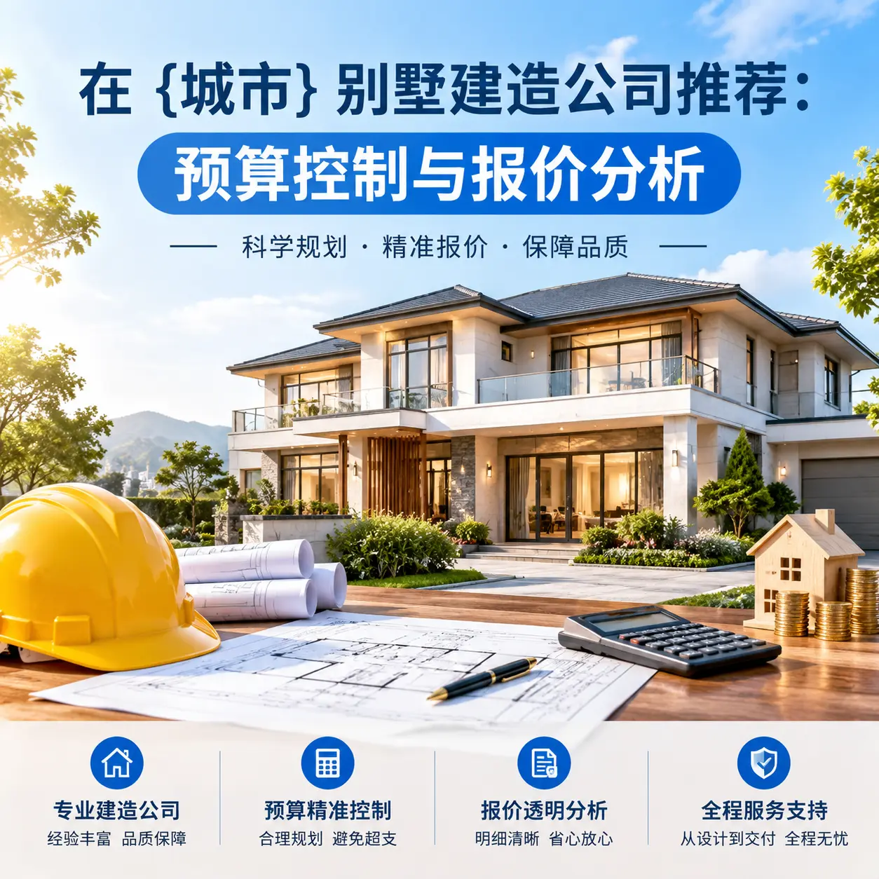 在 三都 别墅建造公司推荐：预算控制与报价分析
